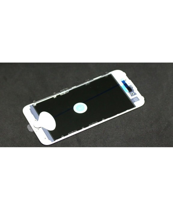 Geam cu Rama + OCA + Polarizator Apple iPhone 7 Alb