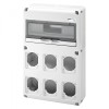 Tablou organizare Q-DIN 14M 6 prize IEC 16 32A Gewiss GW68008N