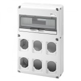 Tablou organizare Q-DIN 14M 6 prize IEC 16 32A Gewiss GW68008N