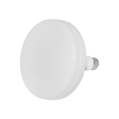 Lampa tip bec LED E27 13W 220V IP20, corp iluminat pivotant 360 grade cu prindere in fasung, flux 1040 lm, 6500K rece, diametru 150 mm, inaltime 30