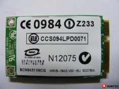 Placa de retea Wireless Broadcom BCM94311MCG foto