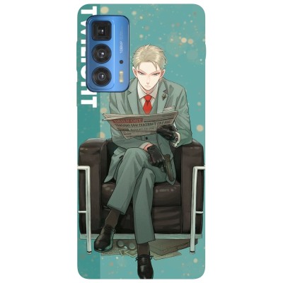 Husa compatibila cu Motorola Edge 20 Lite model Twilight Forger Spy x Family, Silicon, TPU, Viceversa foto