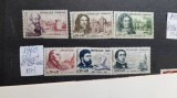 1960-Franta YT=1257-1262 6 val c set MH, Nestampilat