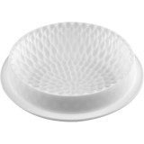 Cumpara ieftin Forma Silicon Saint Honore 24cm, Prajituri, Tort, Cozonac, Inalta Calitate, Antiaderenta, Usor de Curatat, Alb