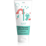 Naif Kids Shampoo &amp; Conditioner sampon si balsam 2 in 1 pentru copii 200 ml