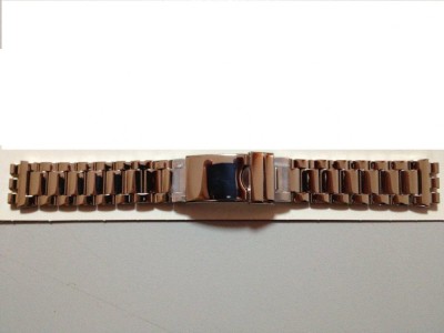 bratara swatch 17 mm latime sau 19mm latime, metalica, argintie din inox. foto