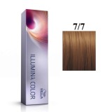 Wella Professionals, Illumina Color, Vopsea permanentă de păr, 7/7 Medium Brown Blonde, 60 ml
