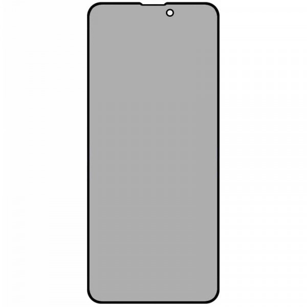 Folie de protectie Ecran Privacy HOCO G15 pentru Apple iPhone 16 / 15, Sticla Securizata, Full Glue, 5D