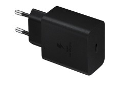 Samsung Power Adapter 45W USB-C Super Fast Charge; USB-C to USB-C Cable, 5A, 1.8m; Black &quot;EP-T4510XBEGEU&quot; (timbru verde 0.18 lei)