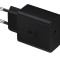 Samsung Power Adapter 45W USB-C Super Fast Charge; USB-C to USB-C Cable, 5A, 1.8m; Black &quot;EP-T4510XBEGEU&quot; (timbru verde 0.18 lei)