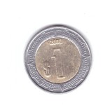 Moneda Mexic 1 peso 2000, stare buna, curata