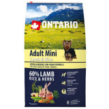 ONTARIO Adult Mini Lamb &amp;amp; Rice 6,5kg