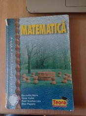 Manual matematica, Clasa a VIII-a, Editura Teora, Anul 2000 foto