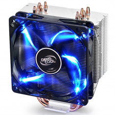 Cooler CPU Deepcool GAMMAXX 400 Blue, Multi Socket foto