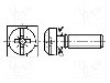 Surub M3, otel, 6mm, BOSSARD, 3366752