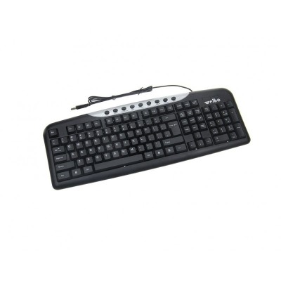Tastatura Weibo FC 535 , High Quality , Functii Multimedia , Negru foto