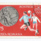 **Romania, LP 923/1976,Medalii Olimpice, J.O. de Vara, Montreal, eroare, oblit.
