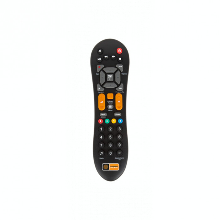 Telecomanda decodor, Pentru HD7000, Logo, Negru