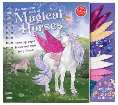 The Marvelous Book of Magical Horses: Dress Up Paper Horses and Their Fairy Friends foto