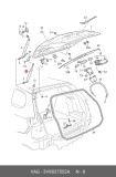 Amortizor haion Skoda Superb 3 Combi, 21.06.2021-2024, Dreapta, 3V9827552A