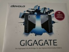 Devolo Gigagate wifi bridge extinde reteaua wireless extender 2 Gbps foto