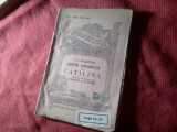 1A. CC Sallustius - Despre Conjuratia lui CATILINA m BPT 890-890bis , trad. D.Priboian si N.Besnea , 128pag