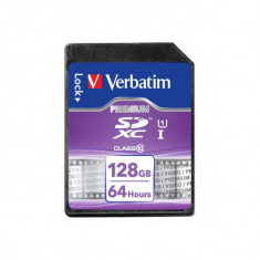 Card Verbatim SDXC 128GB Clasa UHS-1 foto