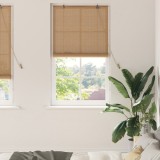 vidaXL Jaluzele și Rulouri pentru Fereastră Maro deschis 80 x 220 cm
