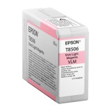 Epson original ink C13T85060N, vivid light magenta, 80ml