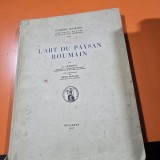 Lart du paysan roumain - G. Oprescu