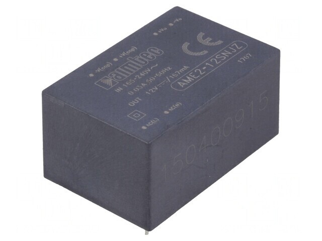 Convertor AC/DC 2W 12VDC AME2-12SNJZ