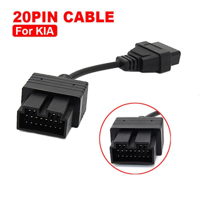 Cablu adaptor 20 Pin la 16 Pin OBD2 pentru Kia foto