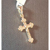 Cruce deosebita placata cu aur Athos - 2.5 cm, SaraTremo