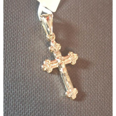 Cruce deosebita placata cu aur Athos - 2.5 cm