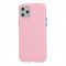 Husa Capac Silicon Matt Solid Apple iPhone 12/12 Pro (6,1&quot;) Light Pink