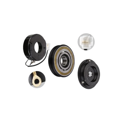 Cupla magnetica ambreiaj compresor A/C diametru 110 mm cu 4 caneluri, tip Denso 10PA17C pentru Iveco Daily 2002-2014 motorizari 2, 3 TD/3, 0 TD, rulm foto
