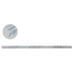 Segment reparatie prag MITSUBISHI L300, 06.1986-04.1994, partea stanga=dreapta, inferior; metal galvanizat,