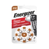 Baterii auditive Energizer Zinc Air PR312/8BP