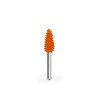 Raspel lacrima 6,4 mm coadă 3,2mm, Granulatie Saburr FOARTE ASPRA - PORTOCALIE