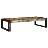 Cumpara ieftin Raft pentru baie 100 x 50 x 23 cm Lemn solid de mango, fier