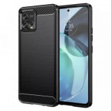 Cumpara ieftin Husa Motorola Moto G72 Carbon Negru Techsuit