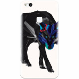 Husa silicon pentru Huawei P10 Lite, Abstract Wolf