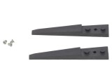 Set capete pensetă ESD 40mm plată