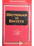 Marin Buca - Dictionar de epitete (Editia: 1999)