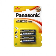 Panasonic baterii lr03 aaa alkaline bronze 4 buc.la blister foto