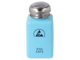 Sticlă de dozare ESD albastră, 200 ml, cu pompă incorporată