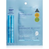 VT Cosmetics Hydrop Reedle Shot 100hL 2 Step Mask masca pentru hidratare intensa pentru tratarea tenului &icirc;n două faze 28.5 g