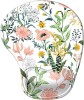 Mousepad iCasso, model floral, neopren, multicolor, 9,05 x 7,49 inci
