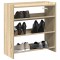vidaXL Pantofar, stejar sonoma, 60x25x62 cm, lemn prelucrat 859889