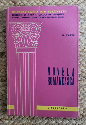 NUVELA ROMANEASCA -M.ZACIU foto